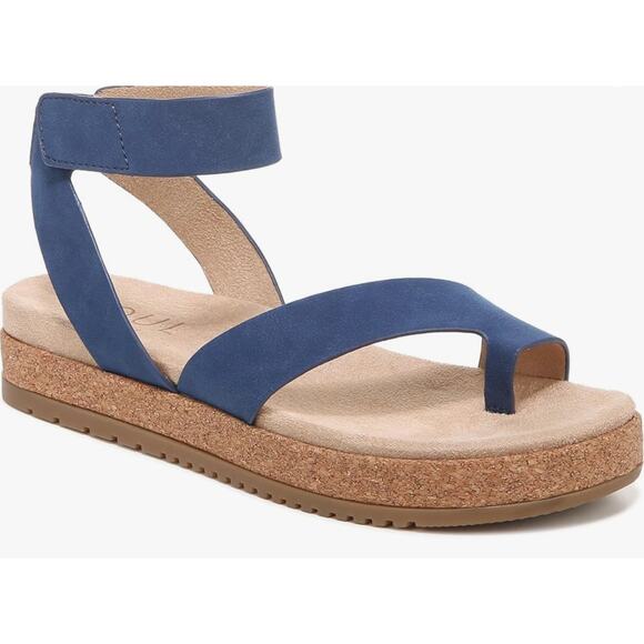 SOUL Naturalizer Shoes - NIB Women's SOUL Naturalizer Women's Divina Sandal Blue Strap Summer  6.5